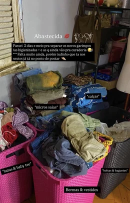 Bastidores de terça na Carol Calçados